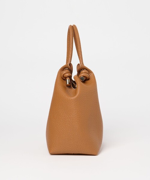 EMMEL REFINES(エメルリファインズ)の「<EMMEL REFINES>EM チューブハンドル ソフト 2WAY バッグ(トートバッグ・レディース・シルバー/ブラック/ブラウン/イエロー・FREE)」の6枚目の写真