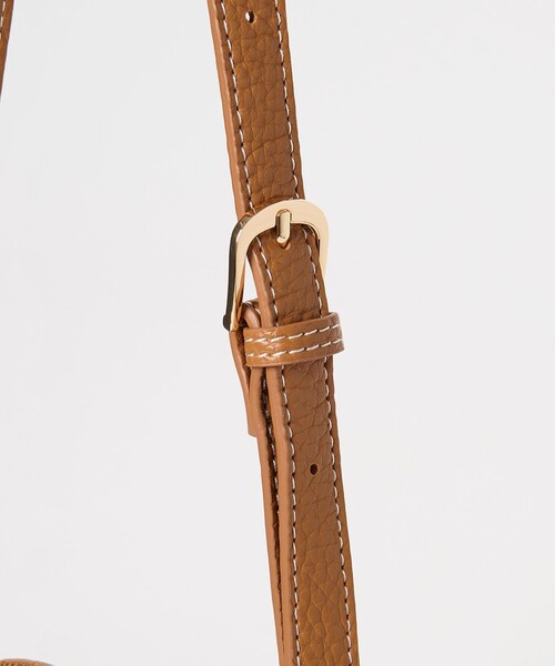 EMMEL REFINES(エメルリファインズ)の「<EMMEL REFINES>EM チューブハンドル ソフト 2WAY バッグ(トートバッグ・レディース・シルバー/ブラック/ブラウン/イエロー・FREE)」の12枚目の写真