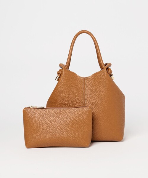 EMMEL REFINES(エメルリファインズ)の「<EMMEL REFINES>EM チューブハンドル ソフト 2WAY バッグ(トートバッグ・レディース・シルバー/ブラック/ブラウン/イエロー・FREE)」の21枚目の写真