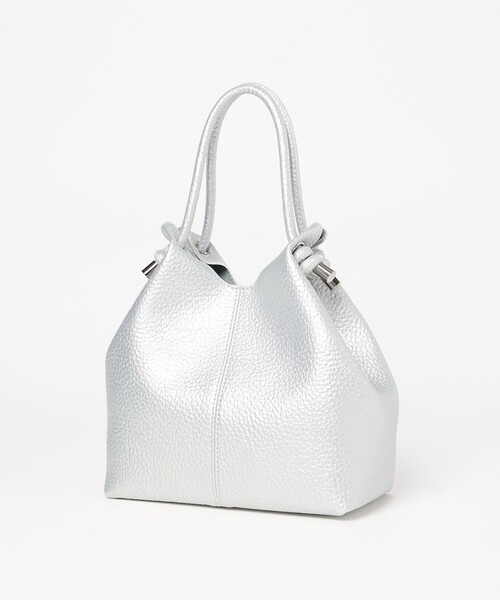 EMMEL REFINES(エメルリファインズ)の「<EMMEL REFINES>EM チューブハンドル ソフト 2WAY バッグ(トートバッグ・レディース・シルバー/ブラック/ブラウン/イエロー・FREE)」の22枚目の写真