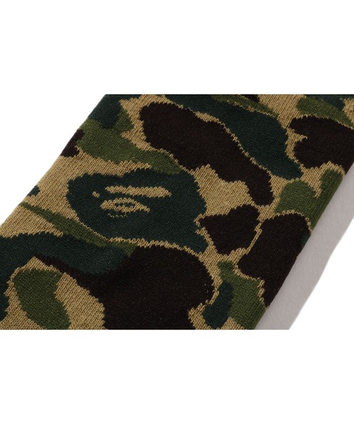 A BATHING APE（アベイシングエイプ）の「ABC CAMO SOCKS（ソックス/靴下・キッズ・グリーン/ブルー/ピンク/イエロー・SMALL/MEDIUM/LARGE）」の5枚目の写真