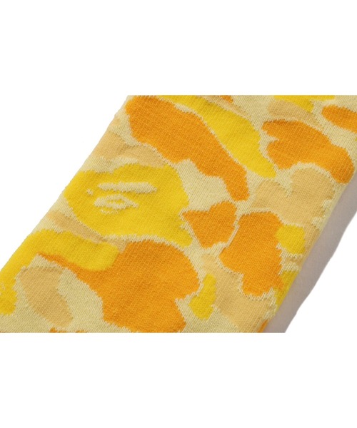 A BATHING APE（アベイシングエイプ）の「ABC CAMO SOCKS（ソックス/靴下・キッズ・グリーン/ブルー/ピンク/イエロー・SMALL/MEDIUM/LARGE）」の7枚目の写真