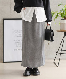 Petitle（プチレ）の「[ 低身長向けサイズ ] 裏ボアナロースカート（スカート）」