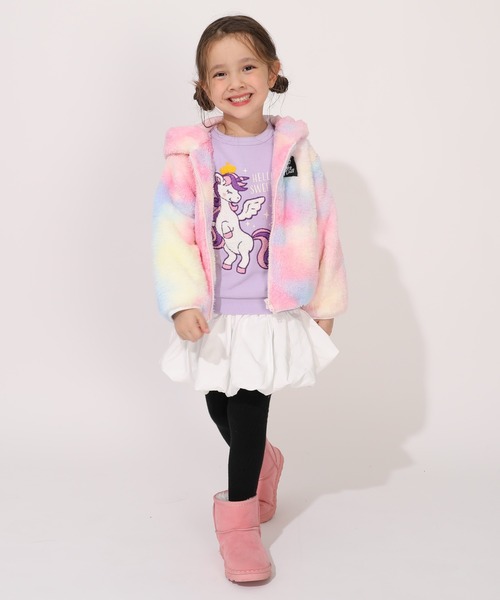 BABYDOLL（ベビードール）の「ボアアニマルジップパーカー 1176K（パーカー・キッズ・ブラック/ベビーピンク/ブラウン・100cm/110cm/120cm/130cm/90cm）」の10枚目の写真