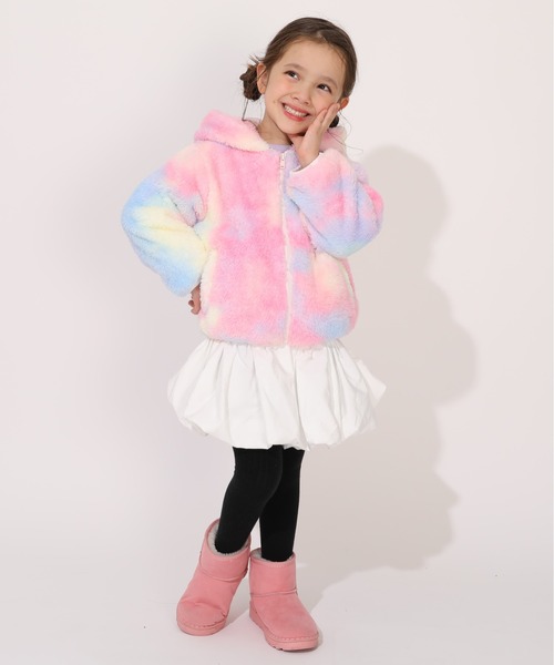 BABYDOLL（ベビードール）の「ボアアニマルジップパーカー 1176K（パーカー・キッズ・ブラック/ベビーピンク/ブラウン・100cm/110cm/120cm/130cm/90cm）」の9枚目の写真