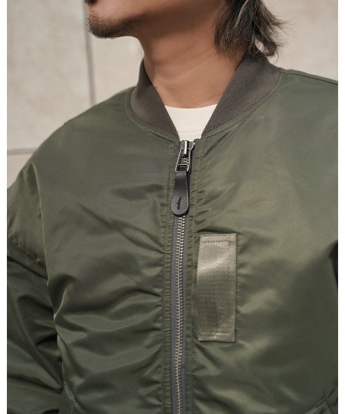 #Re:room（リルーム）の「カクタスハートMA-1（MA-1・メンズ・ブラック/カーキ・S-M/M-L）」の14枚目の写真