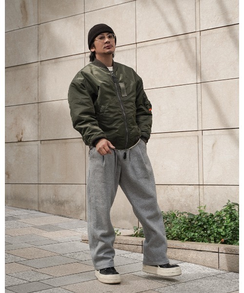 #Re:room（リルーム）の「カクタスハートMA-1（MA-1・メンズ・ブラック/カーキ・S-M/M-L）」の5枚目の写真