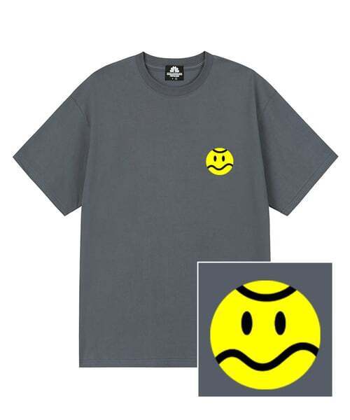 TRIPSHION(トリップション)の「TENNIS BALL LOGO Tシャツ - グレー(Tシャツ/カットソー・メンズ・その他・LARGE/MEDIUM/X-LARGE)」の1枚目の写真