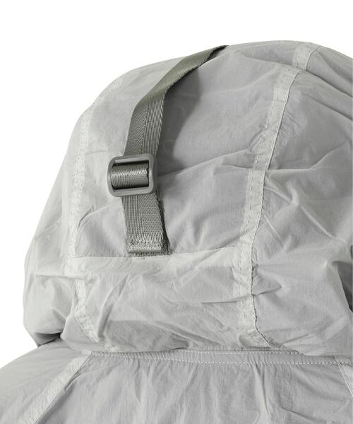 Alpha Industries（アルファインダストリーズ）の「Alpha Industries/アルファインダストリーズ/SHEER PUFFER PARKA/シアー パファー パーカ（ダウンジャケット/コート・メンズ・グレー系その他3/その他2・L/M/XL）」の5枚目の写真