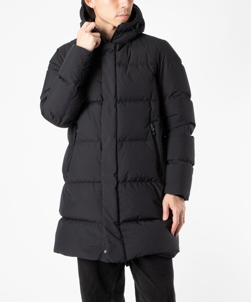 HERNO(ヘルノ)の「HERNO 2 LAYER PRO METEO DOWN COAT ヘルノ 2レイヤー プロメテオ ダウンコート(ダウンジャケット/コート・メンズ・ブラック・48/52/50/46)」の3枚目の写真