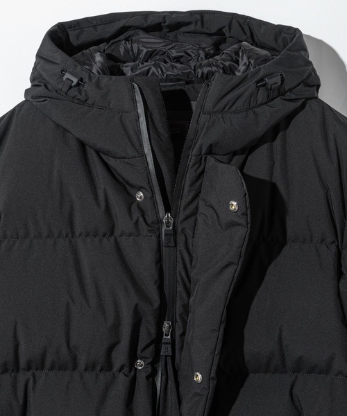HERNO(ヘルノ)の「HERNO 2 LAYER PRO METEO DOWN COAT ヘルノ 2レイヤー プロメテオ ダウンコート(ダウンジャケット/コート・メンズ・ブラック・48/52/50/46)」の6枚目の写真
