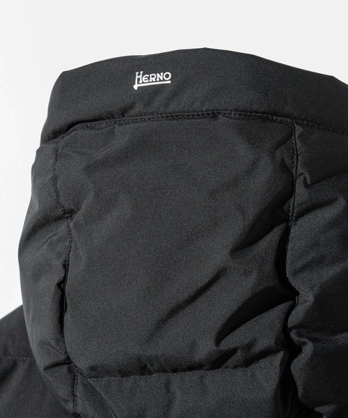 HERNO(ヘルノ)の「HERNO 2 LAYER PRO METEO DOWN COAT ヘルノ 2レイヤー プロメテオ ダウンコート(ダウンジャケット/コート・メンズ・ブラック・48/52/50/46)」の10枚目の写真