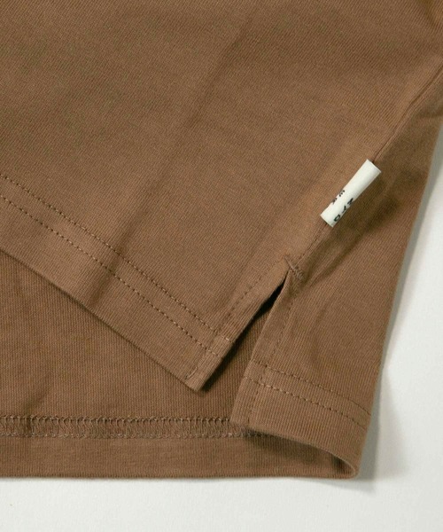 MAKE YOUR DAY(メイクユアデイ)の「レトロフラワープリントファミリー長袖Tシャツ■80~140cm(Tシャツ/カットソー・キッズ・ブラウン/オフホワイト・80/90/100/110/120/130/140)」の13枚目の写真