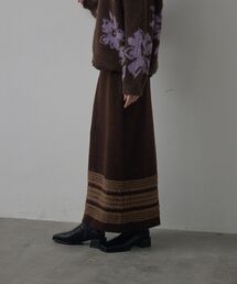 kivi（キヴィ）の「裾ボーダースカート（スカート）」