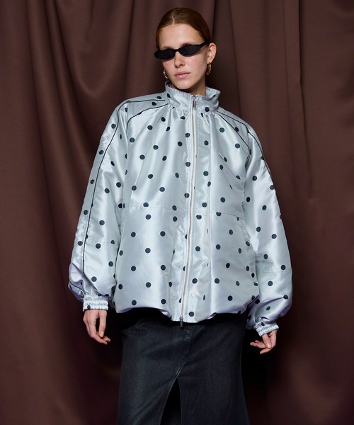 maison special ドットボリューミーバルーンブルゾン Dot Voluminous Balloon Blouson/ドットボリューミーバルーンブルゾン
