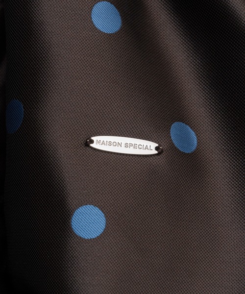MAISON SPECIAL(メゾンスペシャル)の「Dot Voluminous Balloon Blouson/ドットボリューミーバルーンブルゾン(ブルゾン・レディース・ブラウン/ホワイト・FREE)」の21枚目の写真