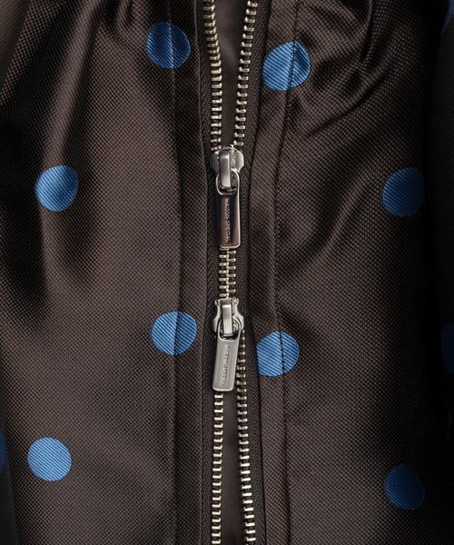 MAISON SPECIAL(メゾンスペシャル)の「Dot Voluminous Balloon Blouson/ドットボリューミーバルーンブルゾン(ブルゾン・レディース・ブラウン/ホワイト・FREE)」の22枚目の写真