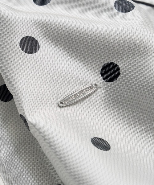 MAISON SPECIAL(メゾンスペシャル)の「Dot Voluminous Balloon Blouson/ドットボリューミーバルーンブルゾン(ブルゾン・レディース・ブラウン/ホワイト・FREE)」の9枚目の写真