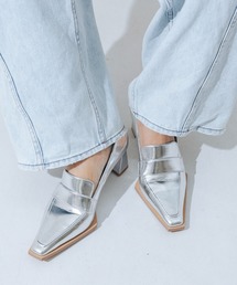 EVOL | 【ふかふか・クッション入り】6cmヒールローファー CA23859(ローファー)