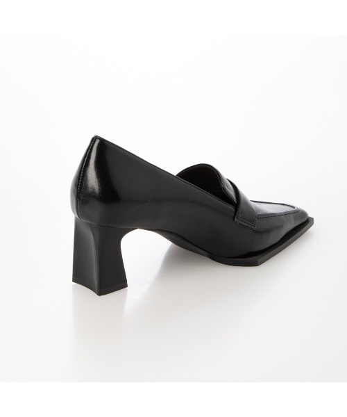 EVOL（イーボル）の「【ふかふか・クッション入り】6cmヒールローファー CA23859（ローファー・レディース・ブラック/アイボリー/シルバー・22.0cm/22.5cm/23.0cm/23.5cm/24.0cm/24.5cm/25.0cm）」の16枚目の写真