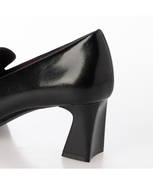 EVOL（イーボル）の「【ふかふか・クッション入り】6cmヒールローファー CA23859（ローファー・レディース・ブラック/アイボリー/シルバー・22.0cm/22.5cm/23.0cm/23.5cm/24.0cm/24.5cm/25.0cm）」の18枚目の写真