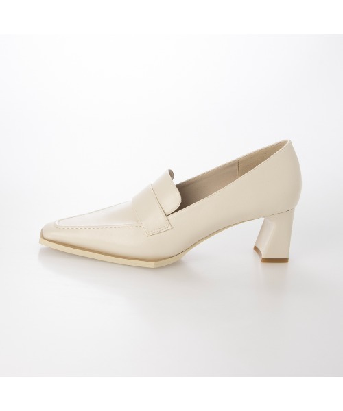 EVOL（イーボル）の「【ふかふか・クッション入り】6cmヒールローファー CA23859（ローファー・レディース・ブラック/アイボリー/シルバー・22.0cm/22.5cm/23.0cm/23.5cm/24.0cm/24.5cm/25.0cm）」の20枚目の写真