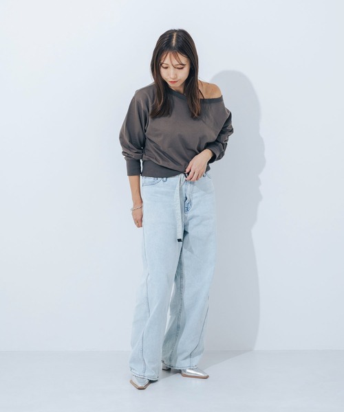 EVOL（イーボル）の「【ふかふか・クッション入り】6cmヒールローファー CA23859（ローファー・レディース・ブラック/アイボリー/シルバー・22.0cm/22.5cm/23.0cm/23.5cm/24.0cm/24.5cm/25.0cm）」の13枚目の写真