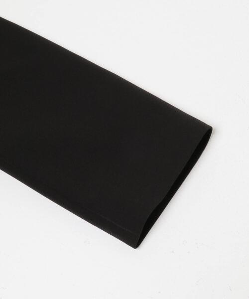 URBAN RESEARCH（アーバンリサーチ）の「ノーカラーペプラムジャケット（ノーカラージャケット・レディース・ネイビー/ブラック・FREE）」の4枚目の写真