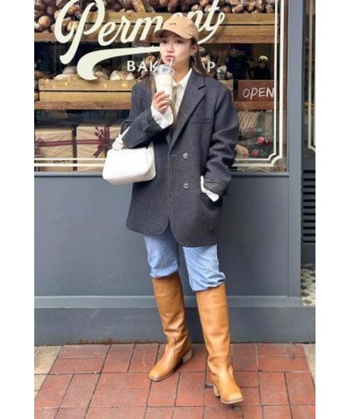 4OUR B（サビ）の「Clover Bag White（トートバッグ・レディース・ホワイト・FREE）」の14枚目の写真