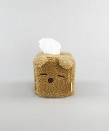 KIMHACHAN（キムハチャン）の「Fluffy Character Tissue Cover (M) - Umaji（バス/トイレグッズ）」