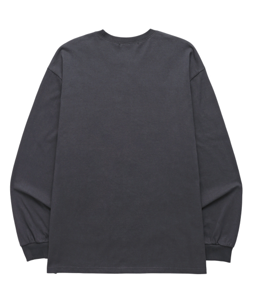 OUSE(オウズ)の「ウェザーエモティコン ロングスリーブ (DLS002) チャコール(Tシャツ/カットソー・レディース・その他・SMALL/MEDIUM/LARGE/X-LARGE/XX-LARGE)」の2枚目の写真