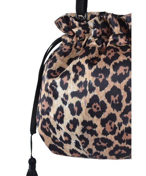 KNOT-Ti 巾着バッグ（Leopard）（ショルダーバッグ）｜KEITA MARUYAMA