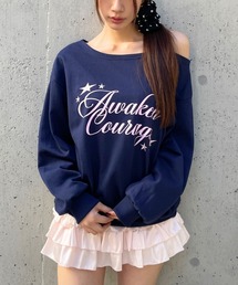 3.3 Field Trip  | 3.3 Field Trip／オフショルロゴプルオーバー（ウラケ）(スウェット)