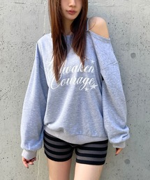 3.3 Field Trip  | 3.3 Field Trip／オフショルロゴプルオーバー（ウラケ）(スウェット)