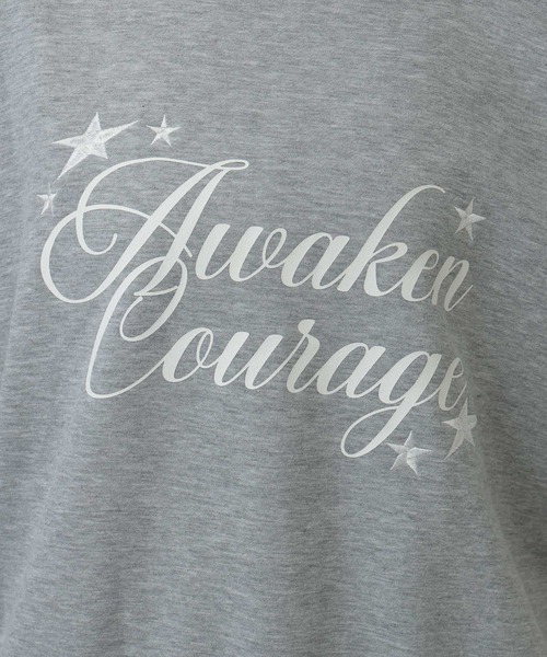 3.3 Field Trip （3.3フィールドトリップ）の「3.3 Field Trip／オフショルロゴプルオーバー（ウラケ）（スウェット・レディース・グレー/アイボリー/ネイビー・FREE）」の18枚目の写真