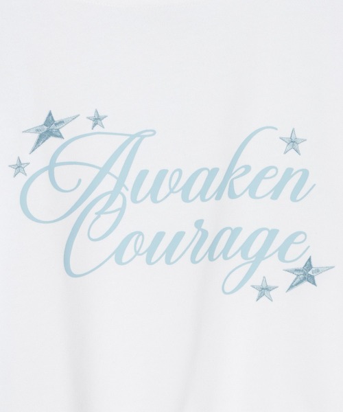 3.3 Field Trip （3.3フィールドトリップ）の「3.3 Field Trip／オフショルロゴプルオーバー（ウラケ）（スウェット・レディース・グレー/アイボリー/ネイビー・FREE）」の21枚目の写真