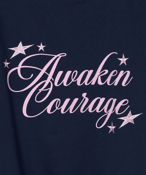 3.3 Field Trip （3.3フィールドトリップ）の「3.3 Field Trip／オフショルロゴプルオーバー（ウラケ）（スウェット・レディース・グレー/アイボリー/ネイビー・FREE）」の22枚目の写真