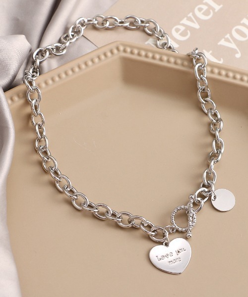 LAC-VERT(ラック・ヴェール)の「ハートモチーフチェーンネックレス(ネックレス・レディース・シルバー/シルバー系その他・FREE)」の7枚目の写真