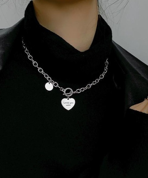 LAC-VERT(ラック・ヴェール)の「ハートモチーフチェーンネックレス(ネックレス・レディース・シルバー/シルバー系その他・FREE)」の10枚目の写真
