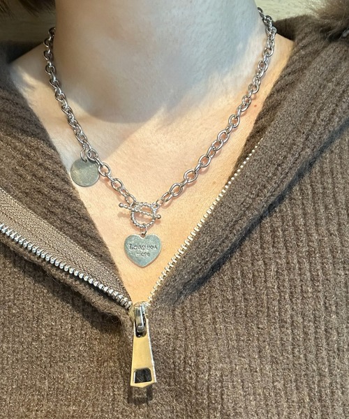 LAC-VERT(ラック・ヴェール)の「ハートモチーフチェーンネックレス(ネックレス・レディース・シルバー/シルバー系その他・FREE)」の11枚目の写真