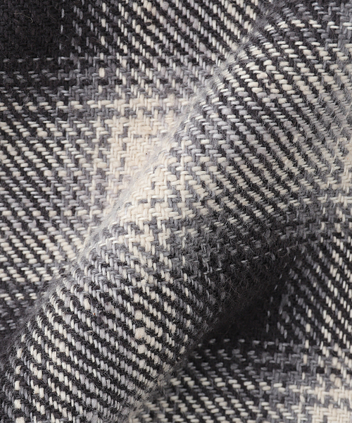 JOURNAL STANDARD J.S HOMESTEAD（ジャーナルスタンダードホームステッド）の「J.S.Homestead / シュレッド ワーク チェック シャツ（シャツ/ブラウス・メンズ・ブラック/ベージュ/ピンク・LARGE/MEDIUM）」の18枚目の写真