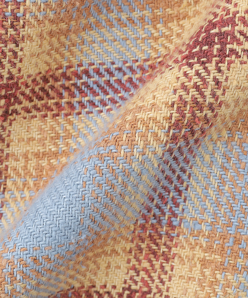 JOURNAL STANDARD J.S HOMESTEAD（ジャーナルスタンダードホームステッド）の「J.S.Homestead / シュレッド ワーク チェック シャツ（シャツ/ブラウス・メンズ・ブラック/ベージュ/ピンク・LARGE/MEDIUM）」の20枚目の写真