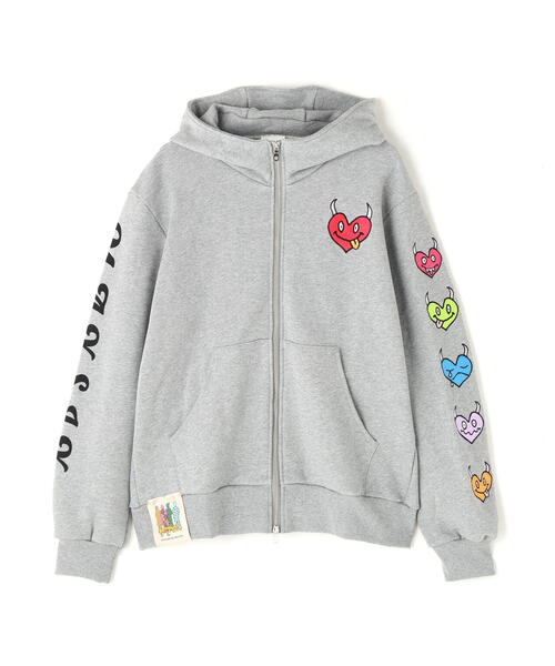 パーカー セール】maxsix(マックスシックス）ONI HEART ZIP PARKA（パーカー