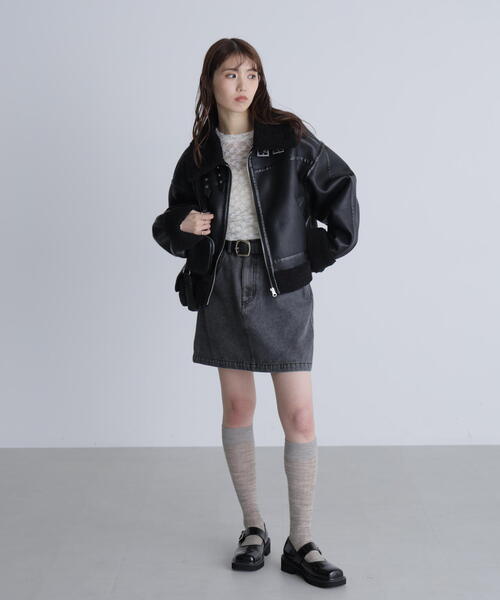 FREE'S MART(フリーズマート)の「◆長袖レースカットソー(Tシャツ/カットソー・レディース・ブラック/ホワイト系その他/ホワイト・FREE)」の18枚目の写真