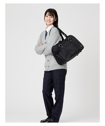 EASTBOY（イーストボーイ）の「ナイロン バッグ ショルダー付 スクバ 通学 鞄 女子 中学 高校 スクール 入学式 卒業式（ショルダーバッグ）」