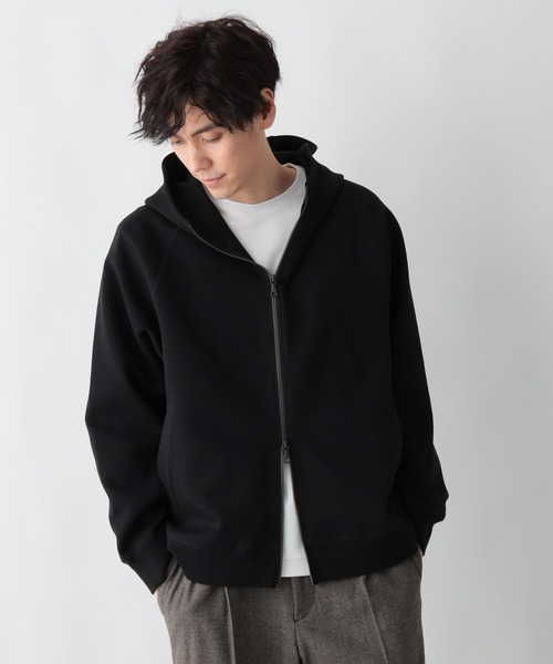 GLOBAL WORK（グローバルワーク）の「ダンボールZIPパーカー/638082（パーカー・メンズ・杢グレー/ブラック・LARGE/MEDIUM/SMALL/X-LARGE）」の17枚目の写真