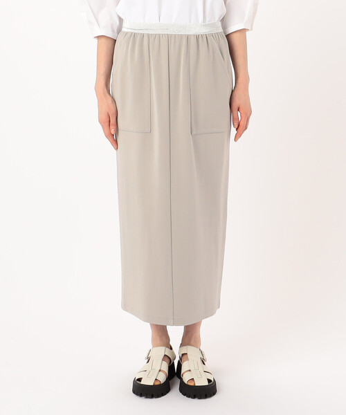 Gabardine K.T（ギャバジンケーティー）の「ハイテンションポンチ タイトスカート（スカート・レディース・ライトグレー・9号）」の11枚目の写真