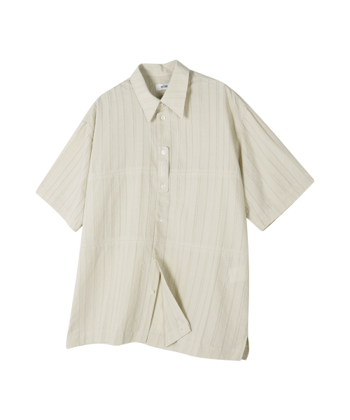 NOISE(ノイズ)の「ジャスティンストライプシャツ - カプリベージュ(シャツ/ブラウス・レディース・その他・LARGE/MEDIUM)」の1枚目の写真