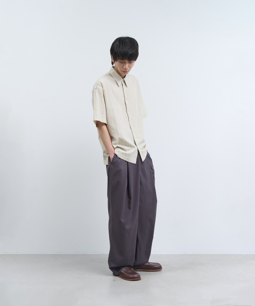 NOISE(ノイズ)の「ジャスティンストライプシャツ - カプリベージュ(シャツ/ブラウス・レディース・その他・LARGE/MEDIUM)」の3枚目の写真