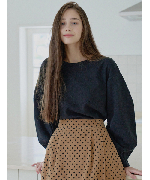AVANT-G(アバン)の「Dot Corduroy Long Skirt - CAMEL(スカート・レディース・その他・FREE)」の3枚目の写真